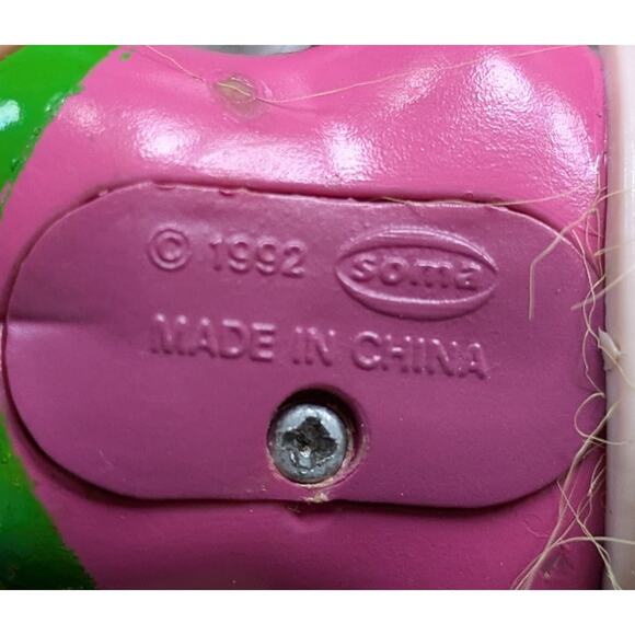 VTG 1992 Soma Troll Easter Bunny Troll Dolls Set 3 Light Up Eyes 4" Not Working - Picture 6 of 6